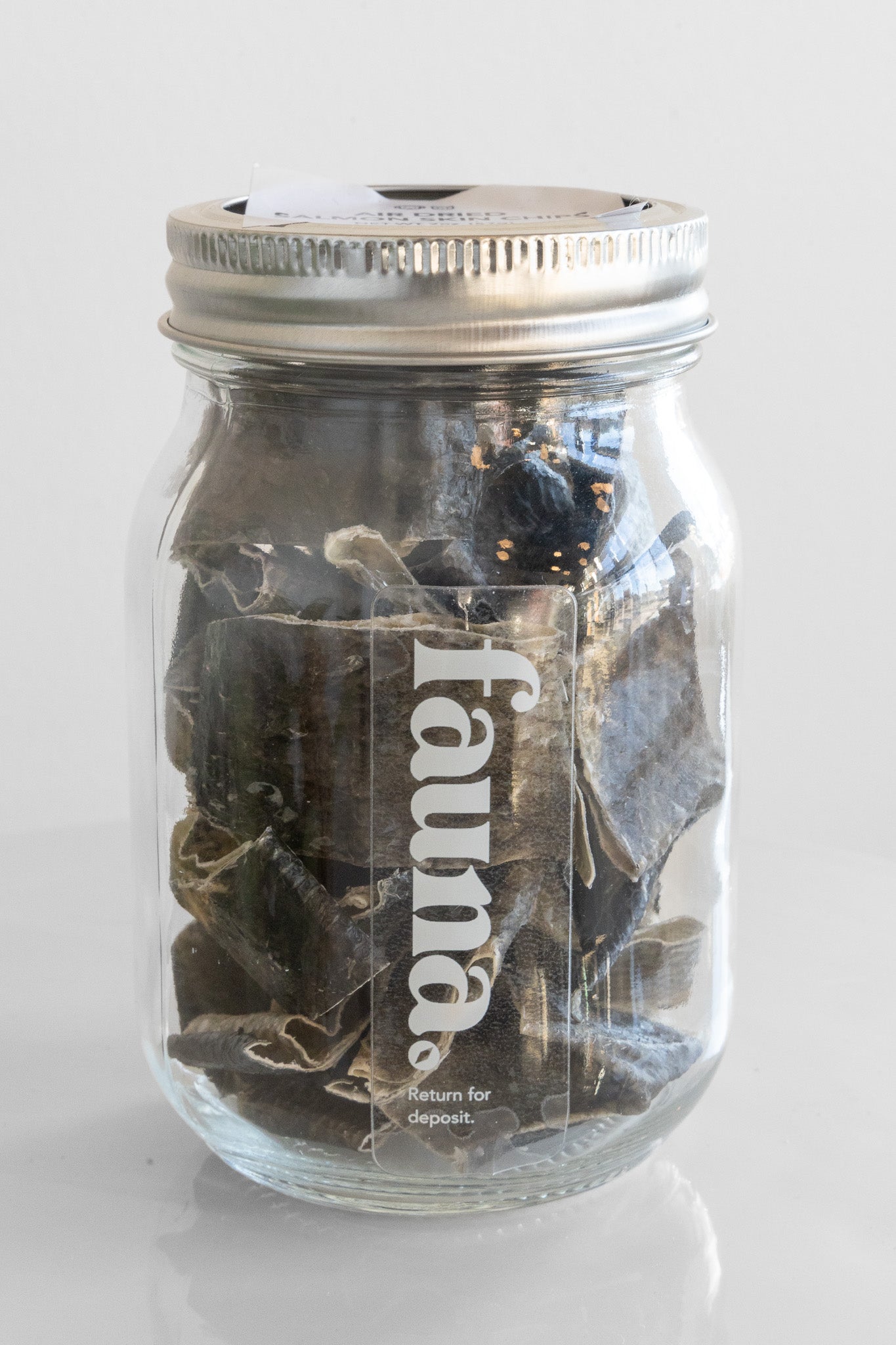 Air Dried Salmon Skin Chips