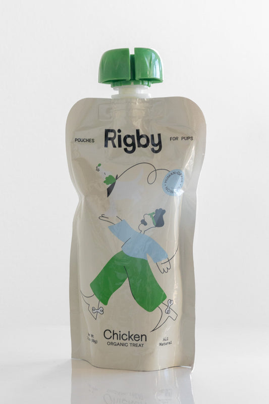 Rigby Organic Squeeze Pouch For Dogs