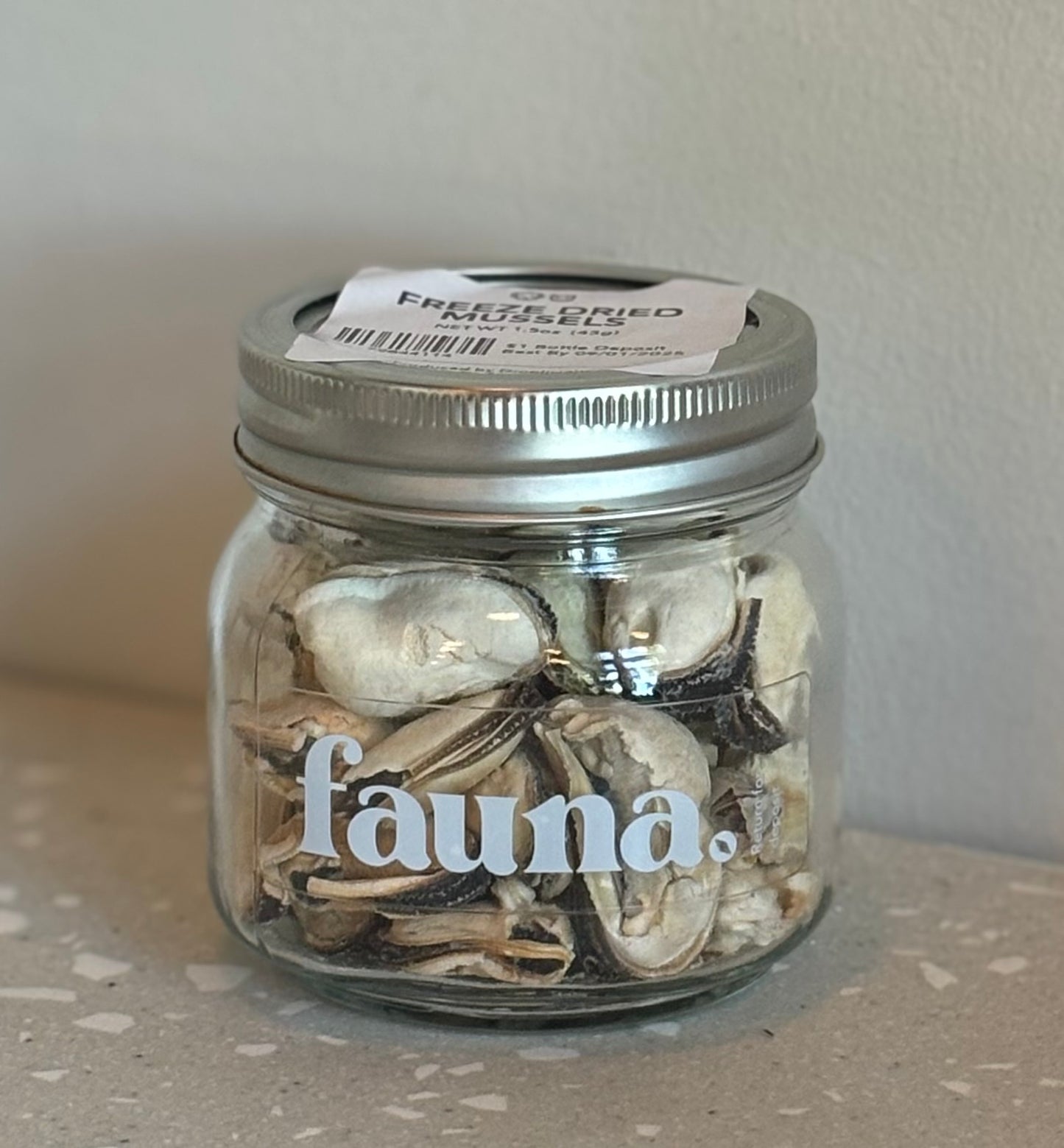 Freeze Dried Mussels