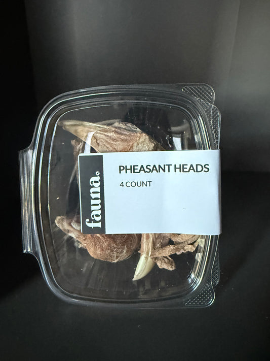 Pheasant Heads (4 count)