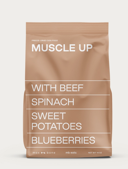 Muscle Up Beef Freeze-Dried Meal For Dogs